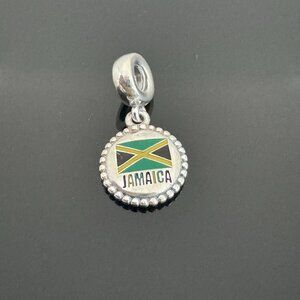 Pandora  JAMAICA Flag Exclusive Charm